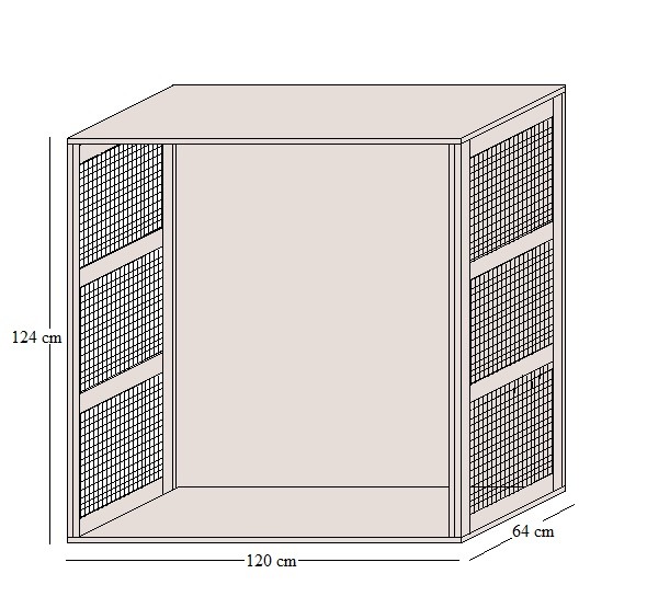 Rattenkäfig selber bauen - den Korpus zusammenbauen